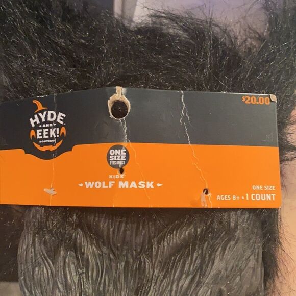 Kids Wolf Mask One Size NWT - Picture 5 of 6